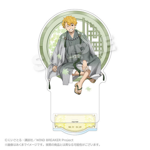 Akihiko Nirei - WIND BREAKER Acrylic Stand Round Window ver.