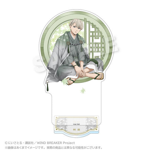 Ren Kaji - WIND BREAKER Acrylic Stand Round Window ver.