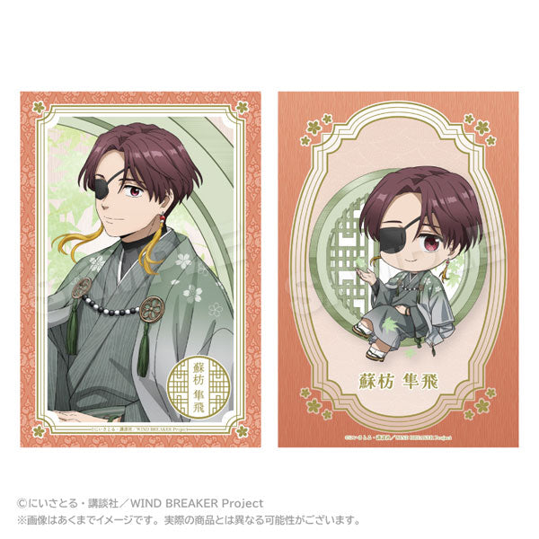 Hayato Suo - WIND BREAKER Postcard Set Round Window ver.