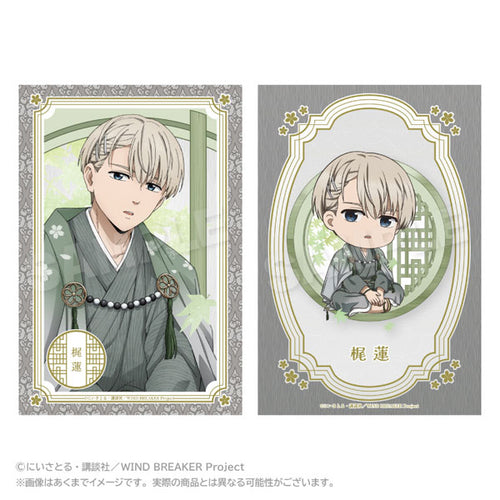 Ren Kaji - WIND BREAKER Postcard Set Round Window ver.