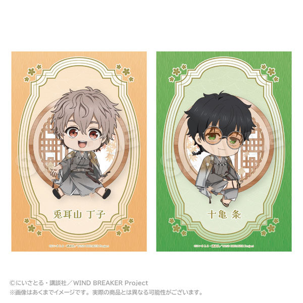 Chouji Tomiyama & Jou Togame - WIND BREAKER Postcard Set Round Window ver.