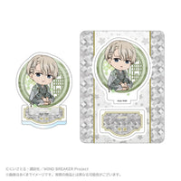 Ren Kaji - WIND BREAKER Mini Chara Acrylic Mascot Round Window ver.