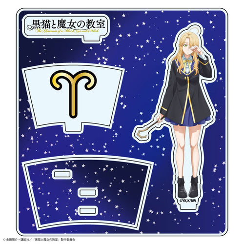 Ewe Aries - The Black Cat and the Witch Classroom Acrylic Stand