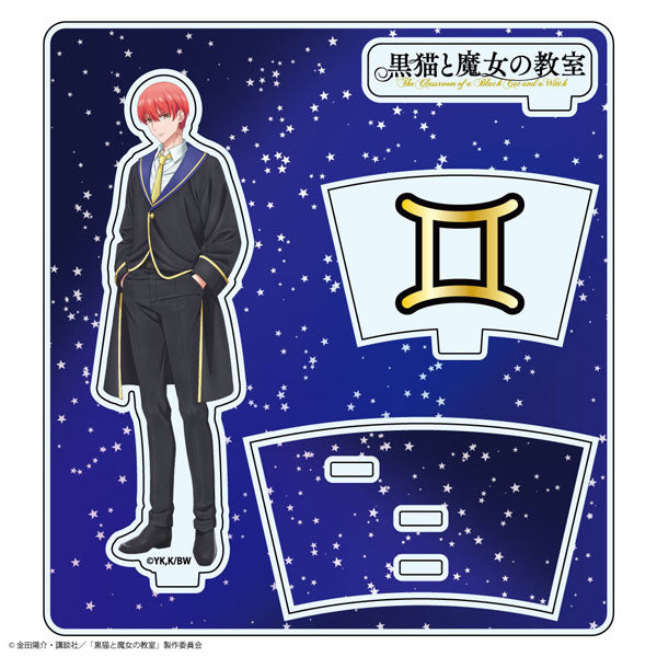 Castor Gemini - The Black Cat and the Witch Classroom Acrylic Stand