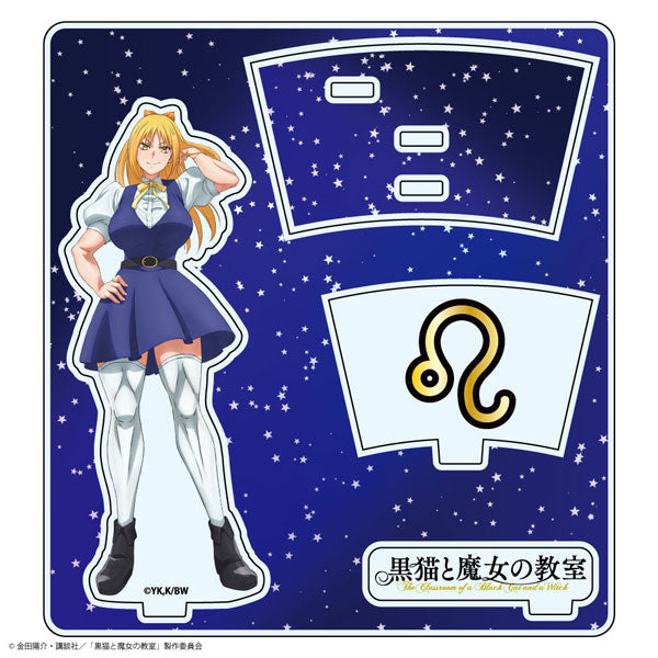 Leo Regulus - The Black Cat and the Witch Classroom Acrylic Stand