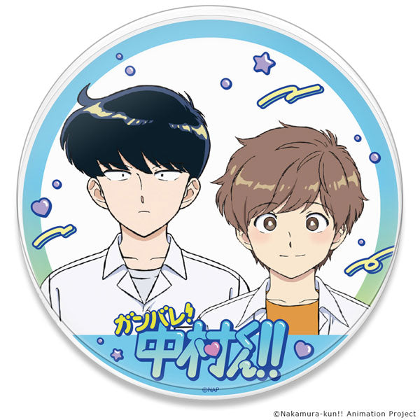 Okuto Nakamura & Aiki Hirose - Go for It, Nakamura! Acrylic Coaster (w/Stand)