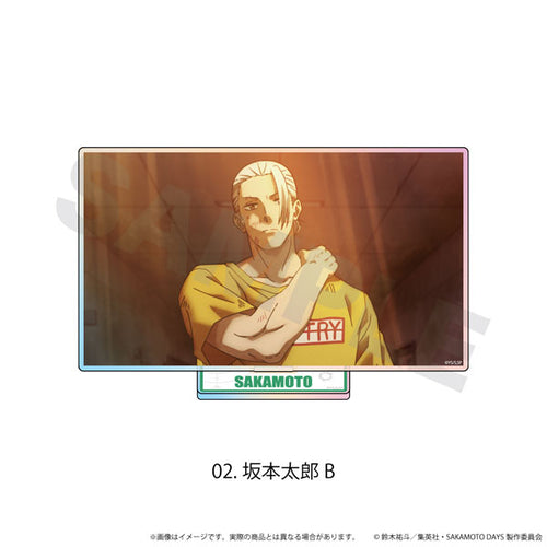 Taro Sakamoto B - SAKAMOTO DAYS Scene Photo Aurora Acrylic Stand