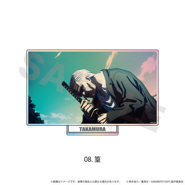 Takamura - SAKAMOTO DAYS Scene Photo Aurora Acrylic Stand