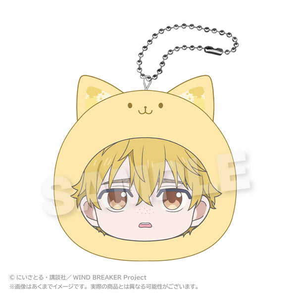 Akihiko Nirei - WIND BREAKER Marumates Cushion Keychain Pastel ver.