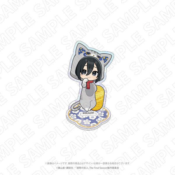 Mikasa - Attack on Titan [Beckoning Cat] Hologram Acrylic Stand