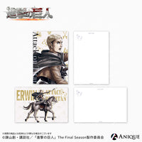 Erwin - Attack on Titan Horseback Riding Postcard 2pc. Set