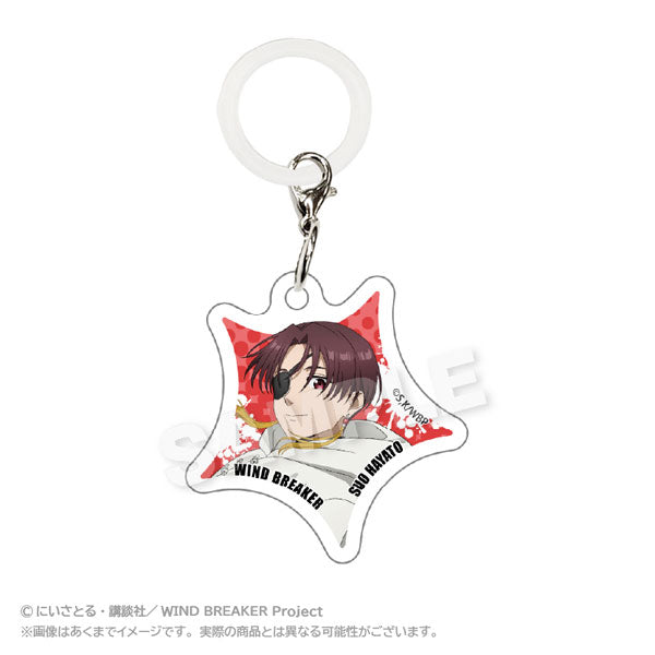 Hayato Suo - WIND BREAKER Acrylic Charm Acrobat ver. Keychain