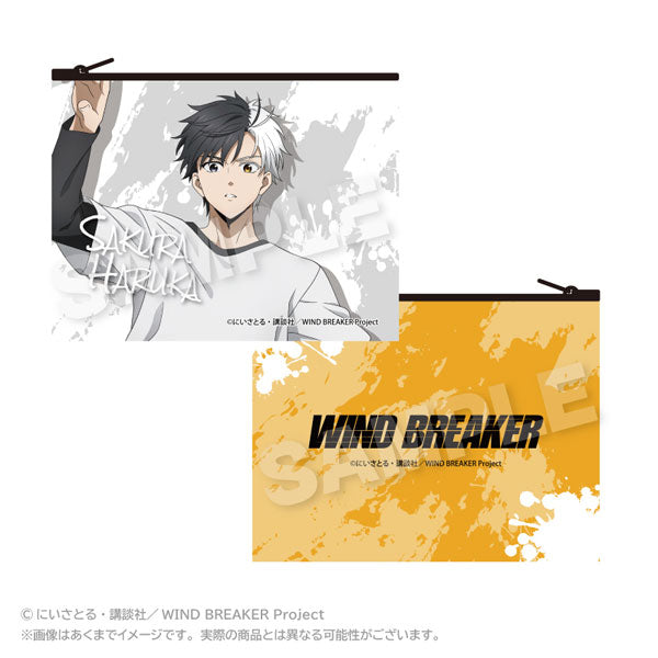 Haruka Sakura - WIND BREAKER Flat Pouch Acrobat ver.