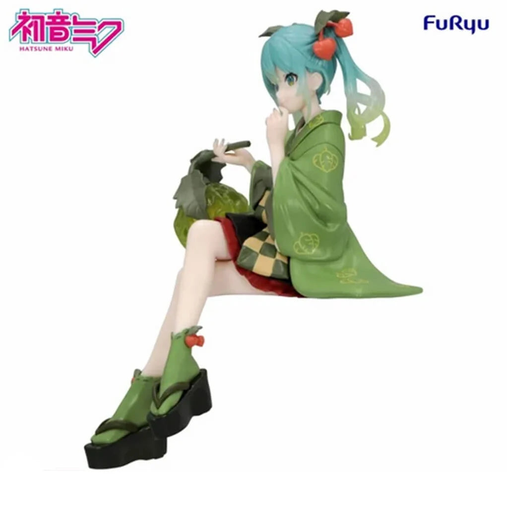 Hatsune Miku – Flower Fairy Winter Cherry Green Color Ver. Noodle Stopper Figure