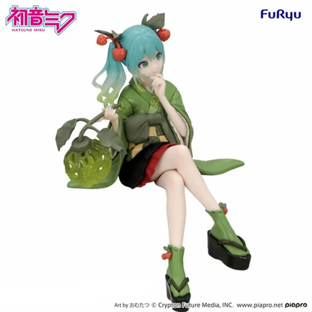 Hatsune Miku – Flower Fairy Winter Cherry Green Color Ver. Noodle Stopper Figure