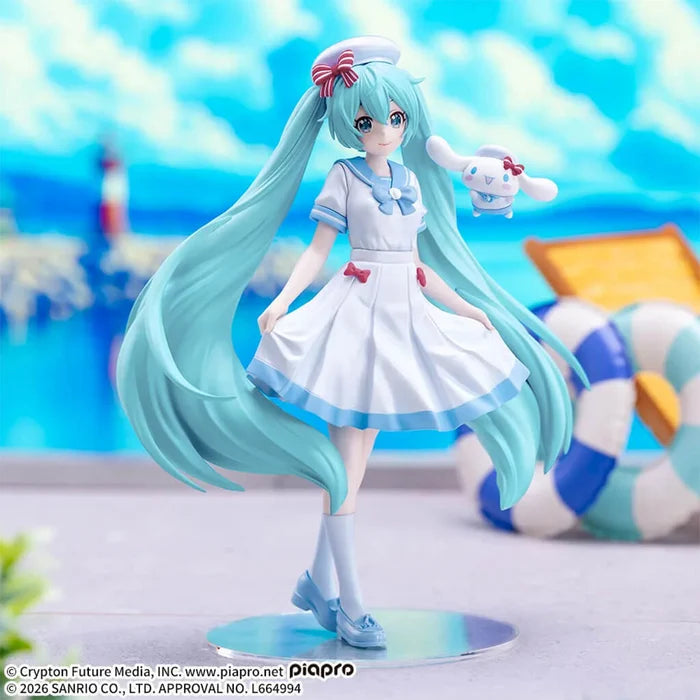 Hatsune Miku – Hatsune Miku × Cinnamoroll Summer Ver. Xstellar Figure