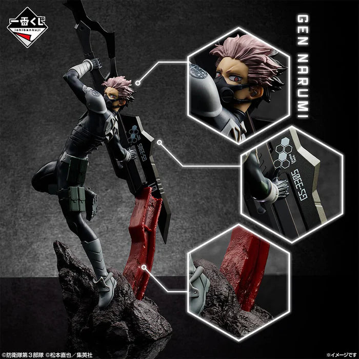 [Pre-Order] Narumi Gen [LOT A] Kaiju No.8 3rd Edition - Ichiban Kuji Figure