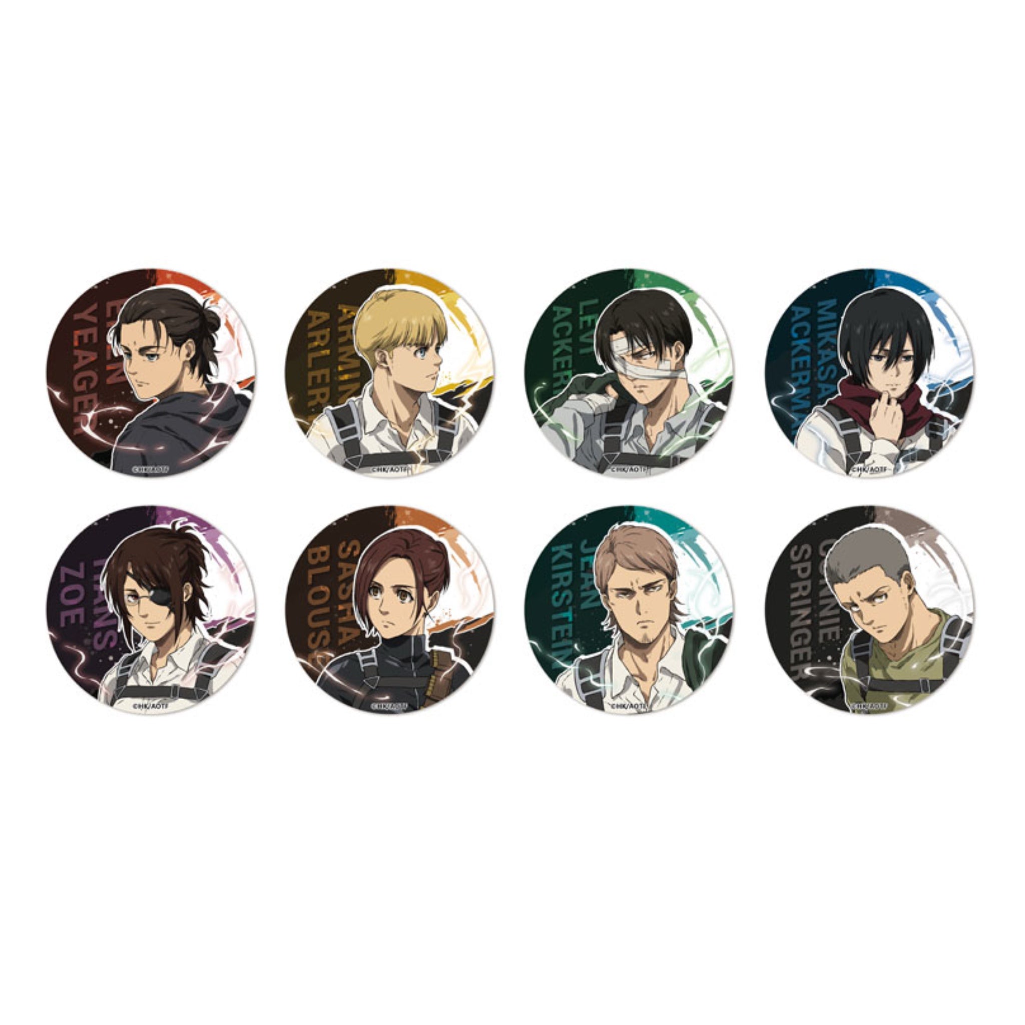 Attack on Titan - AFORCE x DRAGON HORSE Tin Badge