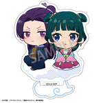 Load image into Gallery viewer, Maomao &amp; Jinshi - The Apothecary Diaries CharaKumo Mini Acrylic Stand
