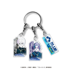 Nagi & Reo - Blue Lock 3-Part Acrylic Keychain