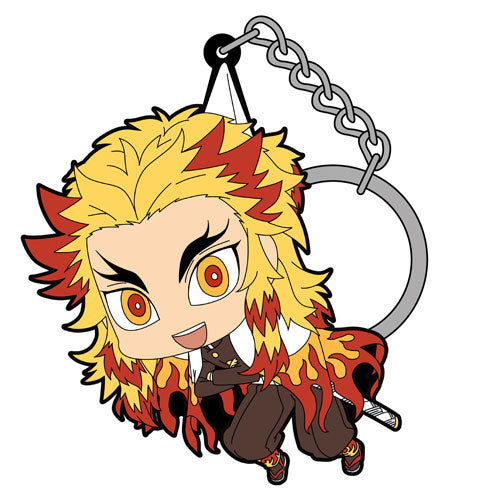 Kyojuro Rengoku - Demon Slayer Pinched Keychain