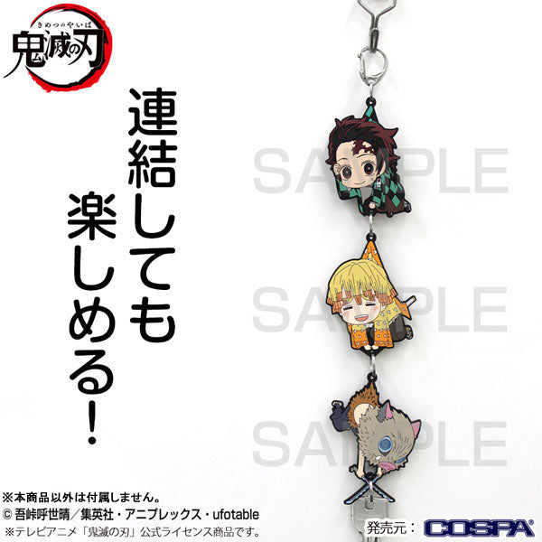 Inosuke Hashibira - Demon Slayer Working Pinched Keychain