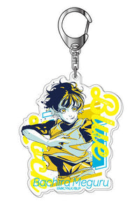 Meguru Bachira - Blue Lock Lettering Collection Acrylic Keychain