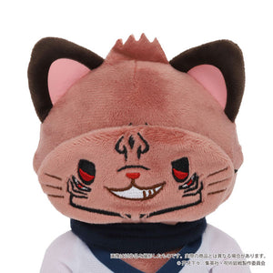 [Pre-order] Sukuna - Jujutsu Kaisen withCAT Plush Keychain w/Eye Mask