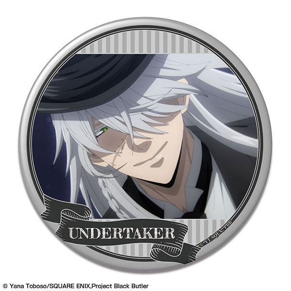 [Pre-Order] Undertaker - Black Butler: Public School Arc Tin Badge