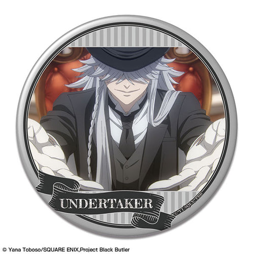 Undertaker - Black Butler: Public School Arc Tin Badge