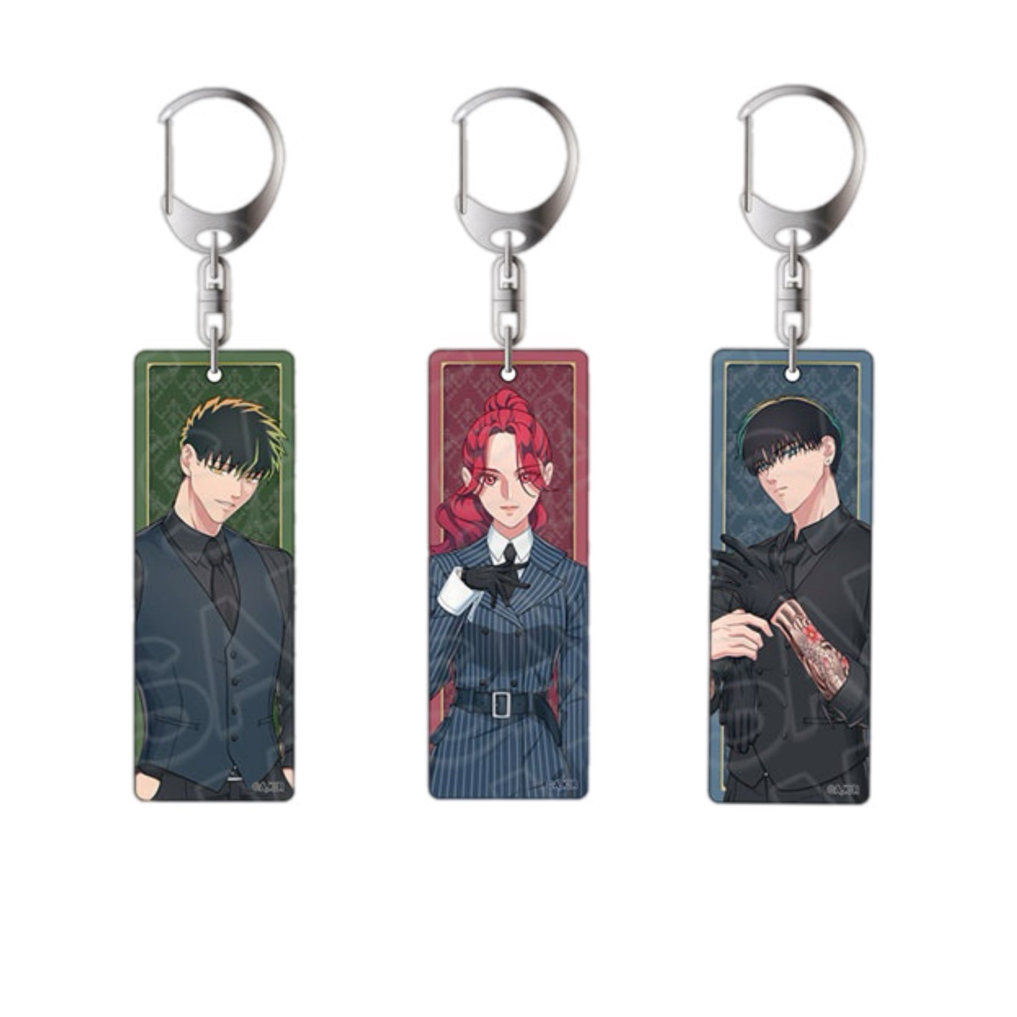 [Pre-order] Yakuza Fiance: Raise wa Tanin ga Ii - Plate Keychain Suit ver.
