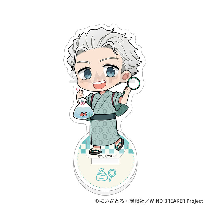 Hajime Umemiya - WIND BREAKER Yukata Acrylic Stand