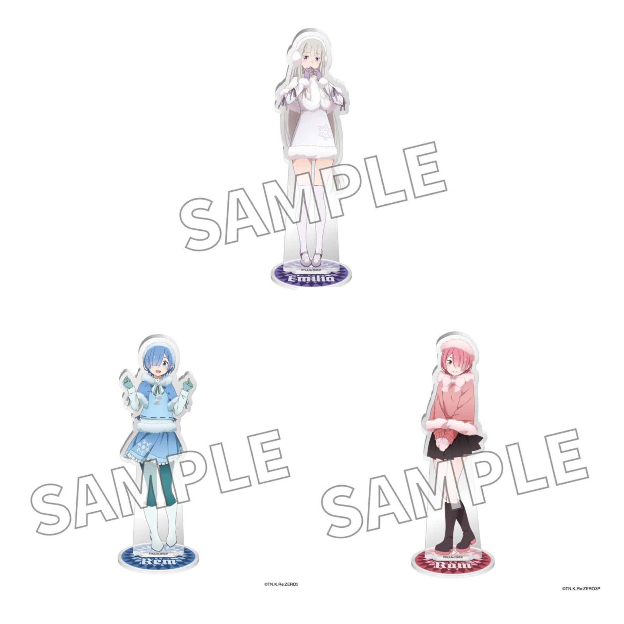 [Pre-order] Re:ZERO -Starting Life in Another World- Winter ver. Acrylic Stand