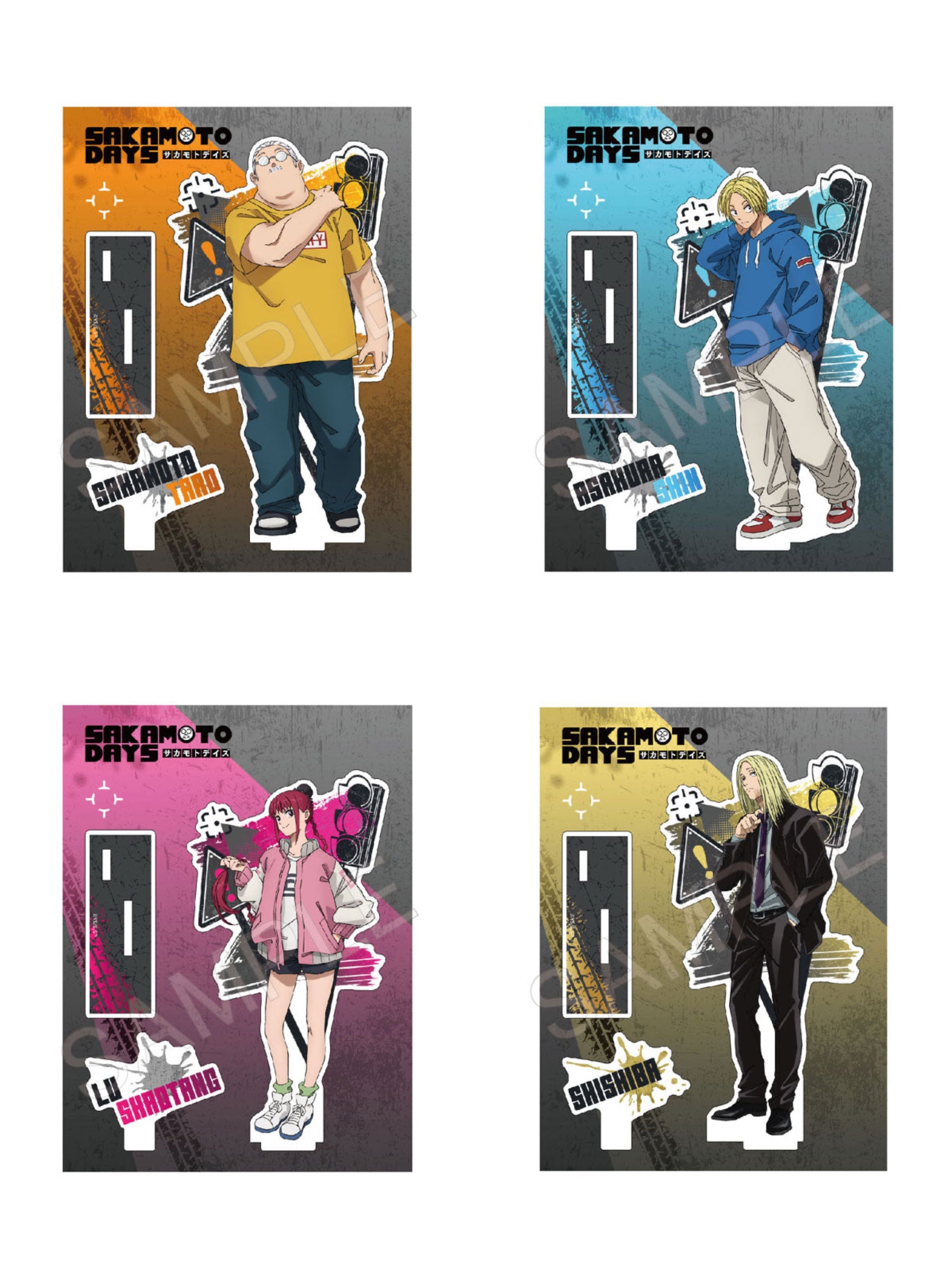 [Pre-order] SAKAMOTO DAYS - AFORCE x DRAGON HORSE Acrylic Chara Stands