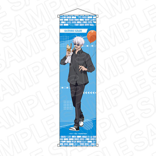 [Pre-Order] Satoru Gojo - Jujutsu Kaisen Mini Wall Scroll Theme Park ver.