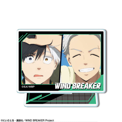 [Pre-Order] Haruka Sakura & Hajime Umemiya - WIND BREAKER Mini Acrylic Stand