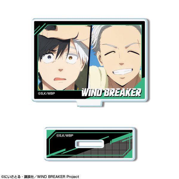 [Pre-Order] Haruka Sakura & Hajime Umemiya - WIND BREAKER Mini Acrylic Stand