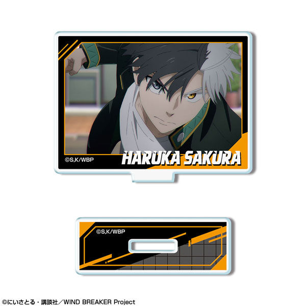 [Pre-Order] Haruka Sakura - WIND BREAKER Mini Acrylic Stand Design 01