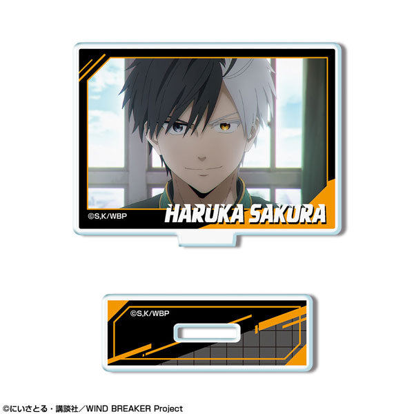[Pre-Order] Haruka Sakura - WIND BREAKER Mini Acrylic Stand Design 08