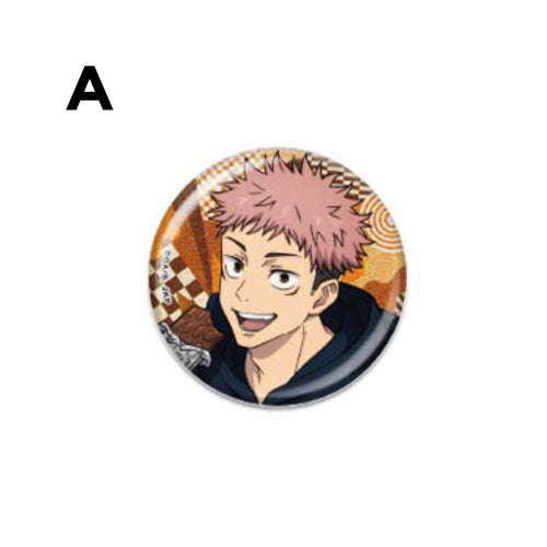 Jujutsu Kaisen - Shiny Glitter Tin Badge Collection