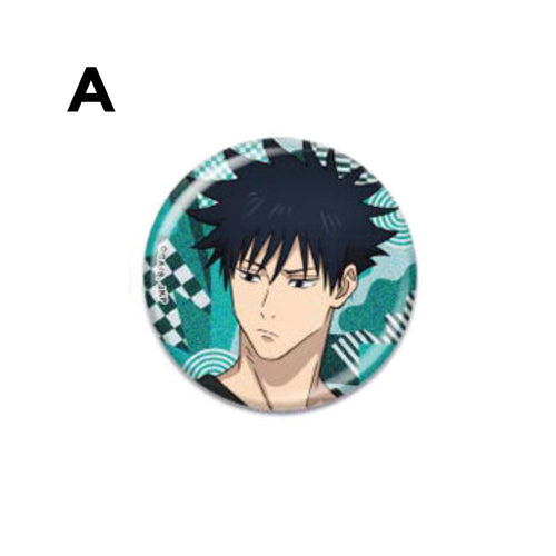 Jujutsu Kaisen - Shiny Glitter Tin Badge Collection