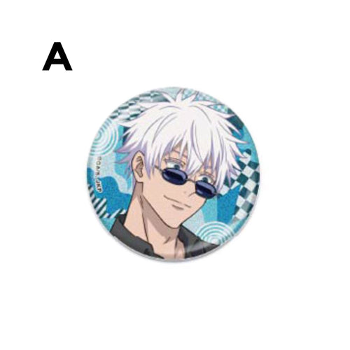 Jujutsu Kaisen - Shiny Glitter Tin Badge Collection
