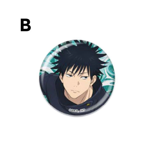 Jujutsu Kaisen - Shiny Glitter Tin Badge Collection