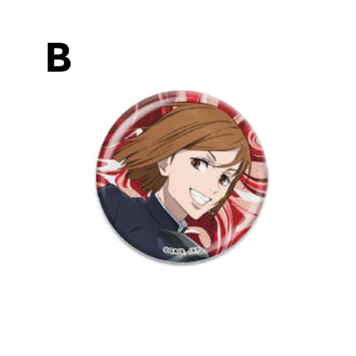 Jujutsu Kaisen - Shiny Glitter Tin Badge Collection