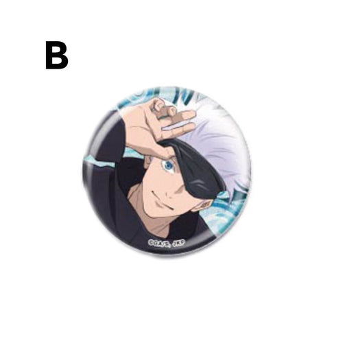Jujutsu Kaisen - Shiny Glitter Tin Badge Collection