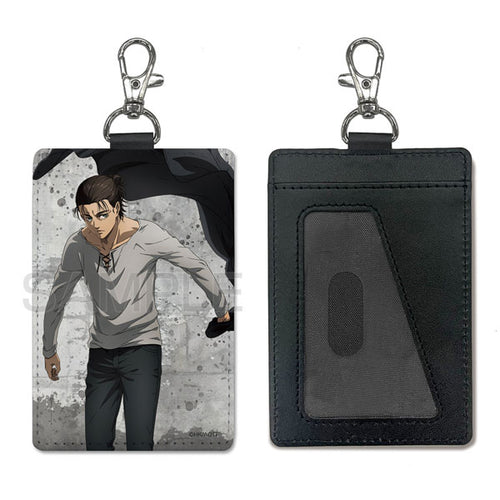 [Pre-order] Eren - Attack on Titan Pass Case (w/Swivel Snap Hook)