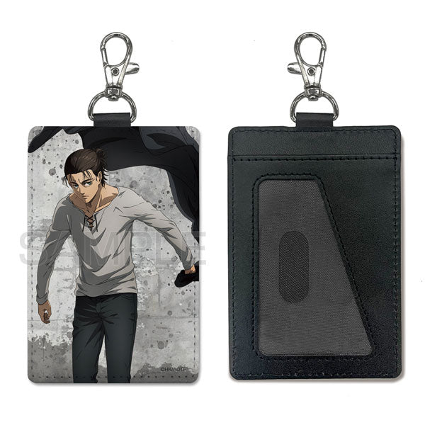 [Pre-order] Eren - Attack on Titan Pass Case (w/Swivel Snap Hook)