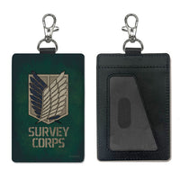[Pre-order] Survey Corps - Attack on Titan Pass Case (w/Swivel Snap Hook)