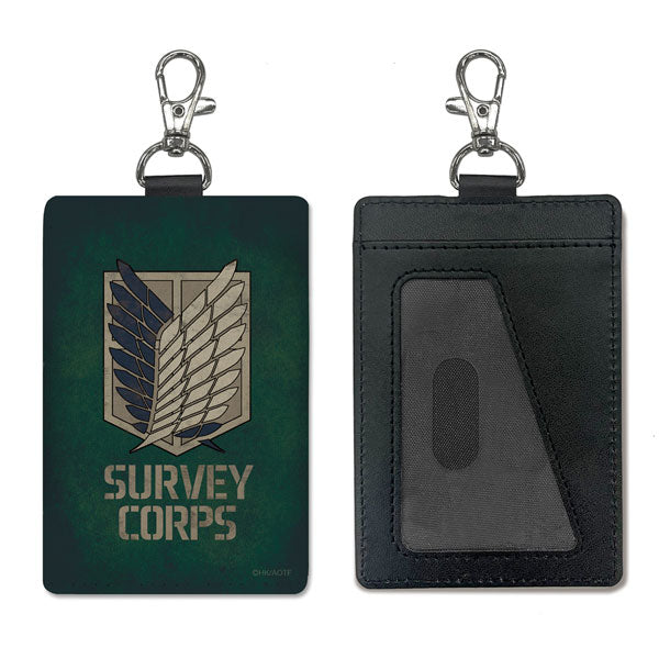 [Pre-order] Survey Corps - Attack on Titan Pass Case (w/Swivel Snap Hook)