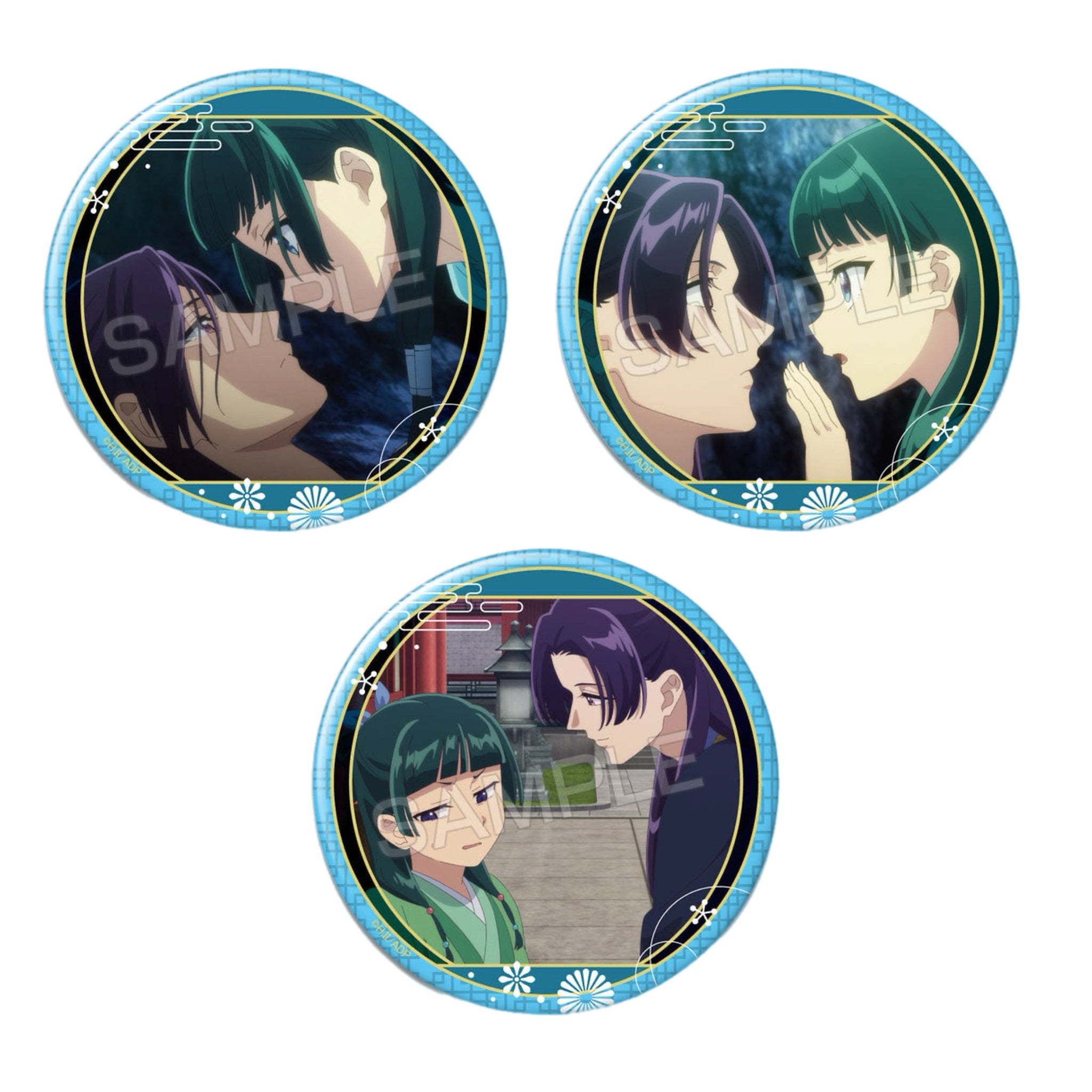 [Pre-order] Maomao & Jinshi - The Apothecary Diaries - Tin Badges
